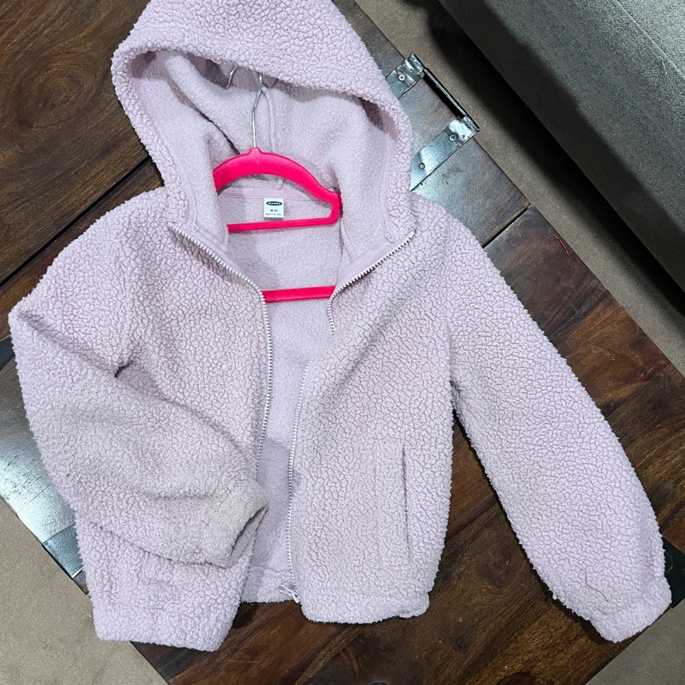 Old Navy Kids Purple Sherpa Jacket